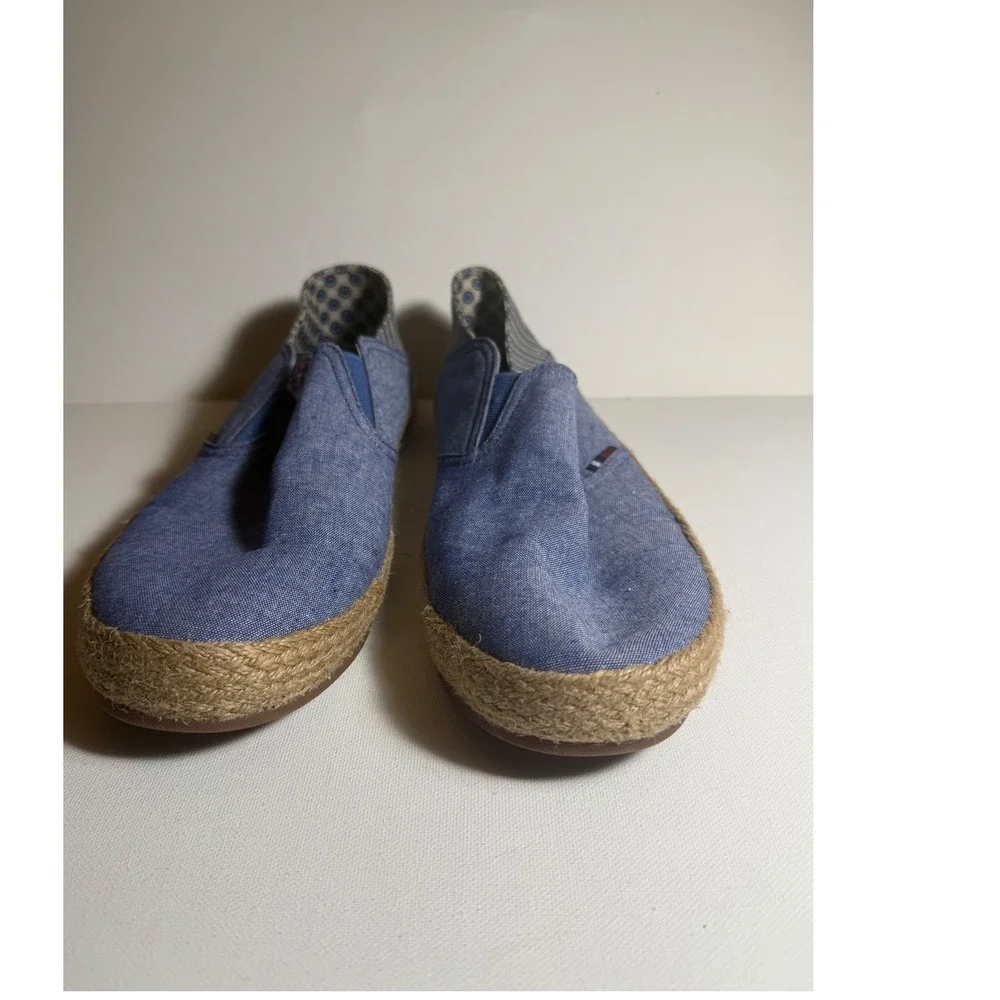 Ben Sherman Prill Heel Slip BNMS19001 Mens Blue Canvas Lifestyle Sneakers Sz 10